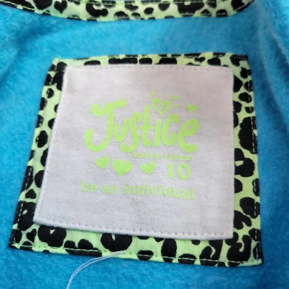 Justice happy sweatshirt 10